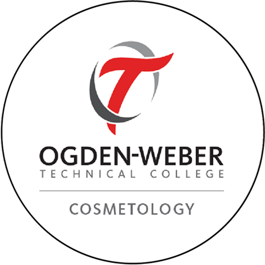 Ogden-Weber Technical College Cosmetology program logo for social media use