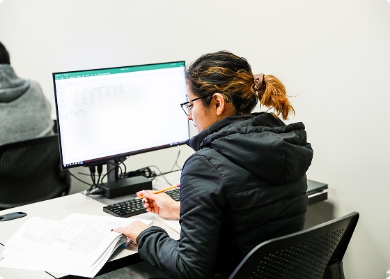 Computer Workstation at OTECH