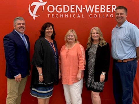 Employees who have been working for Ogden-Weber technical College for fifteen years or more