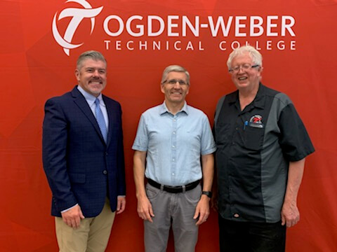 Employees who have been working for Ogden-Weber technical College for twenty-five years or more
