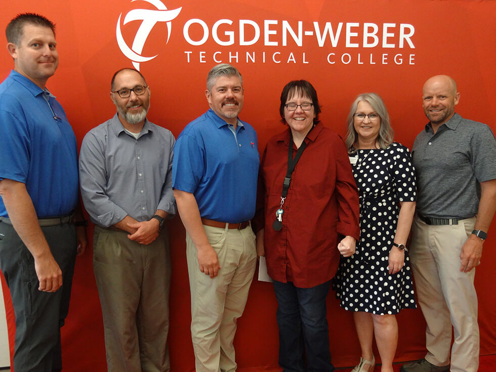 Employees who have been working for Ogden-Weber technical College for thirty years or more